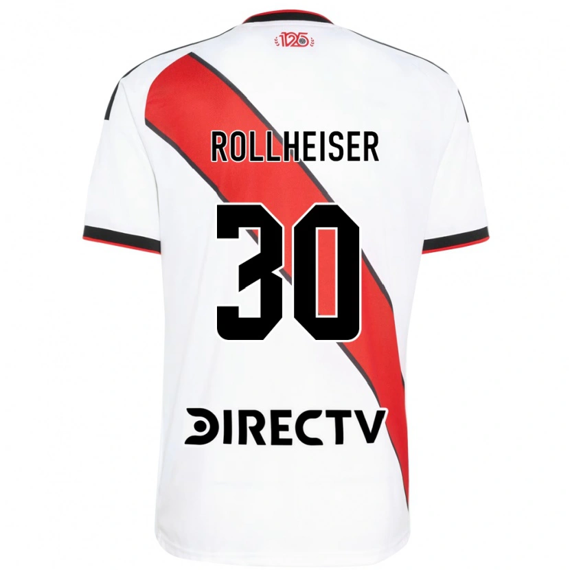 Danxen Męski Benjamin Rollheiser #30 Czerwony Biały Czarny Domowa Koszulka 2026/27 Koszulki Klubowe