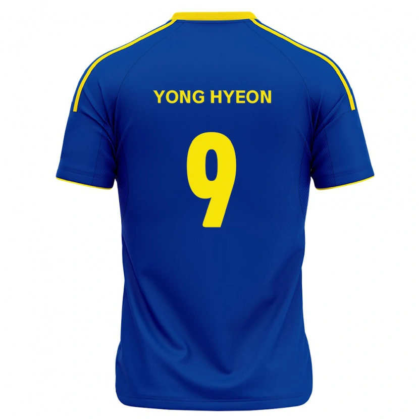 Danxen Męski Yong-Hyeon Yi #9 Królewski Niebieski Żółty Domowa Koszulka 2026/27 Koszulki Klubowe