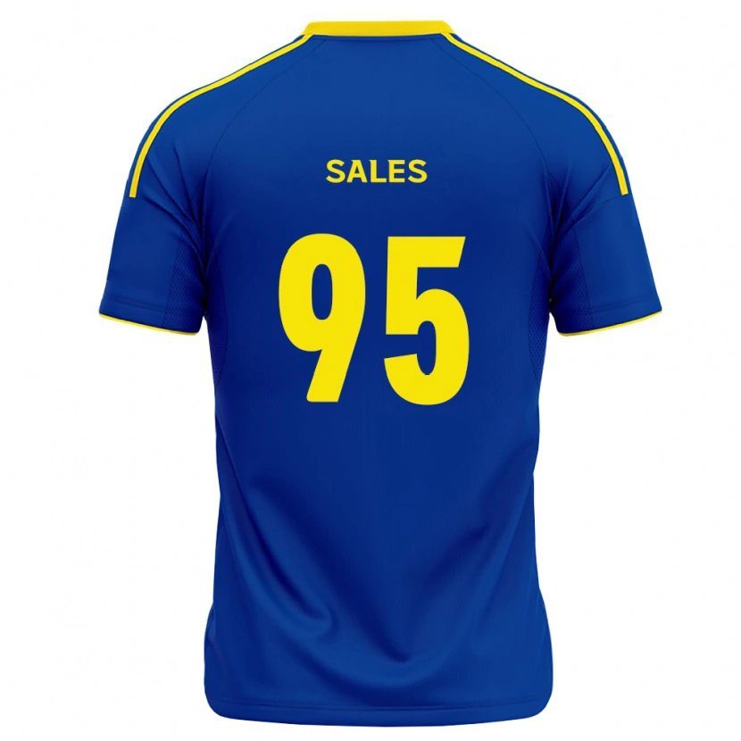 Danxen Męski Matheus Sales #95 Królewski Niebieski Żółty Domowa Koszulka 2026/27 Koszulki Klubowe