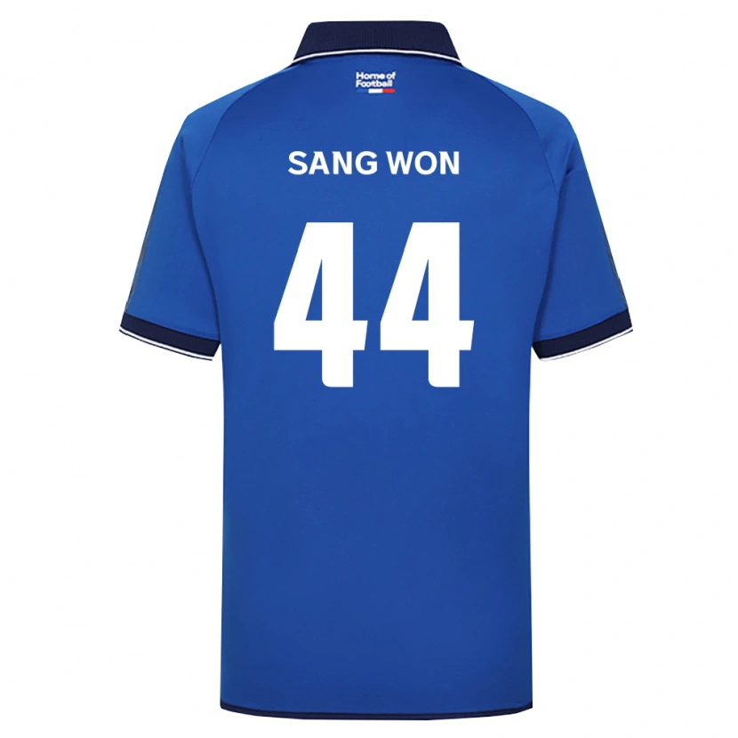 Danxen Męski Sang-Won Hong #44 Królewski Niebieski Biały Czerwony Domowa Koszulka 2026/27 Koszulki Klubowe