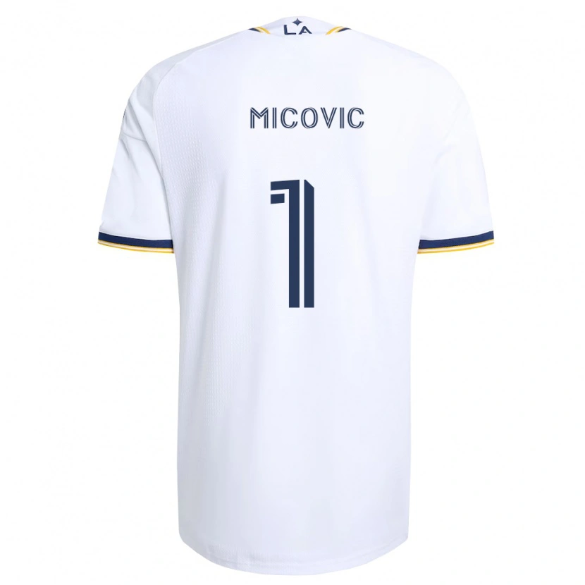 Danxen Męski Novak Mićović #1 Niebieski Żółty I Biały Domowa Koszulka 2026/27 Koszulki Klubowe