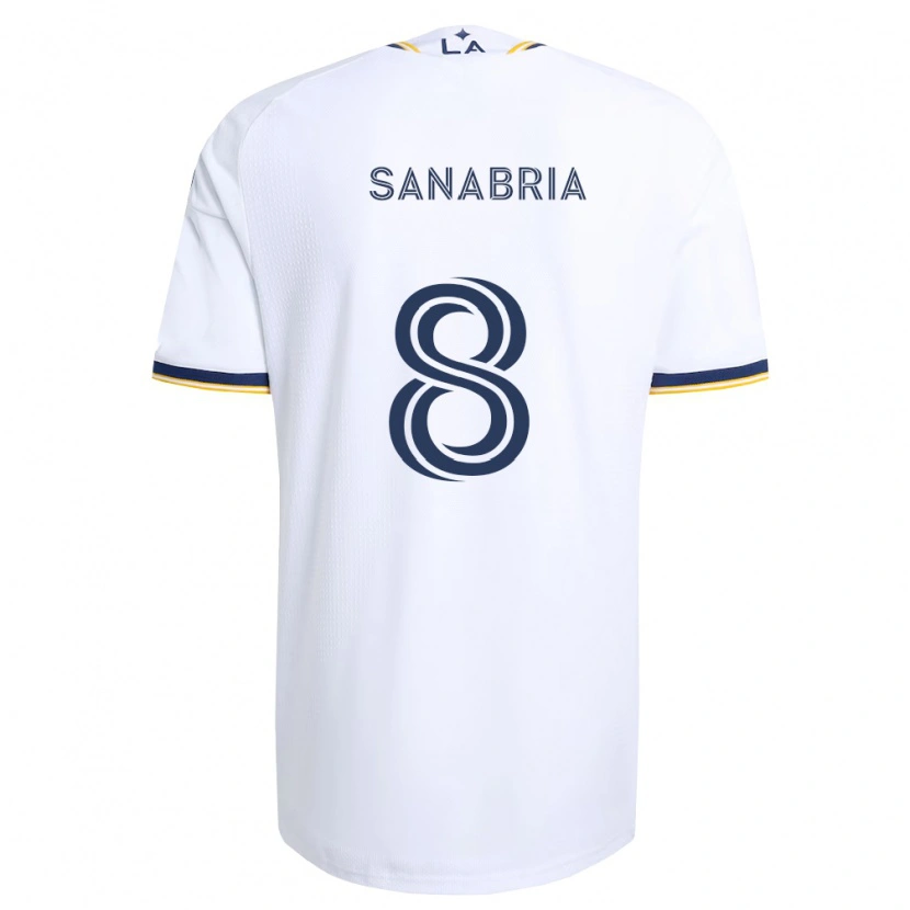 Danxen Męski Lucas Sanabria #8 Niebieski Żółty I Biały Domowa Koszulka 2026/27 Koszulki Klubowe