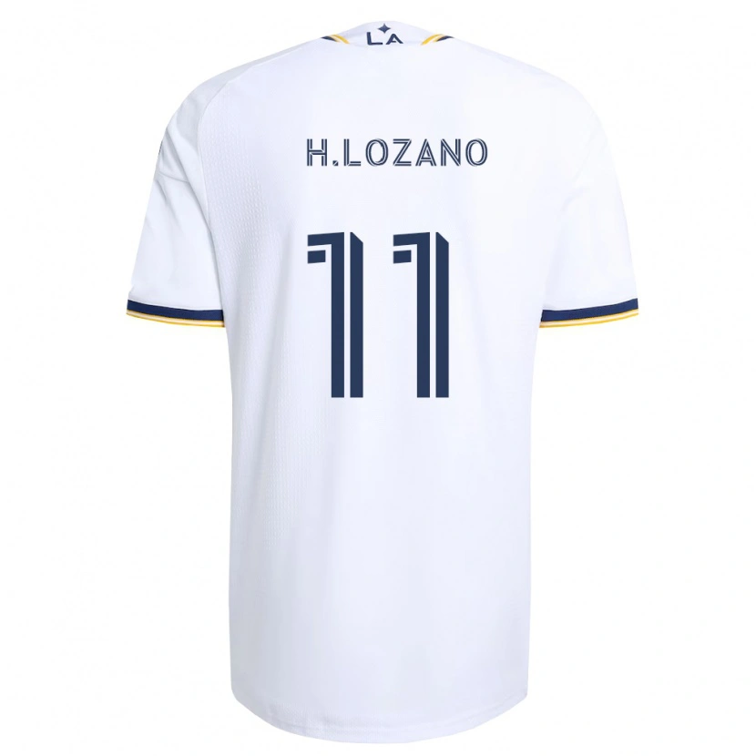 Danxen Męski Hirving Lozano #11 Niebieski Żółty I Biały Domowa Koszulka 2026/27 Koszulki Klubowe