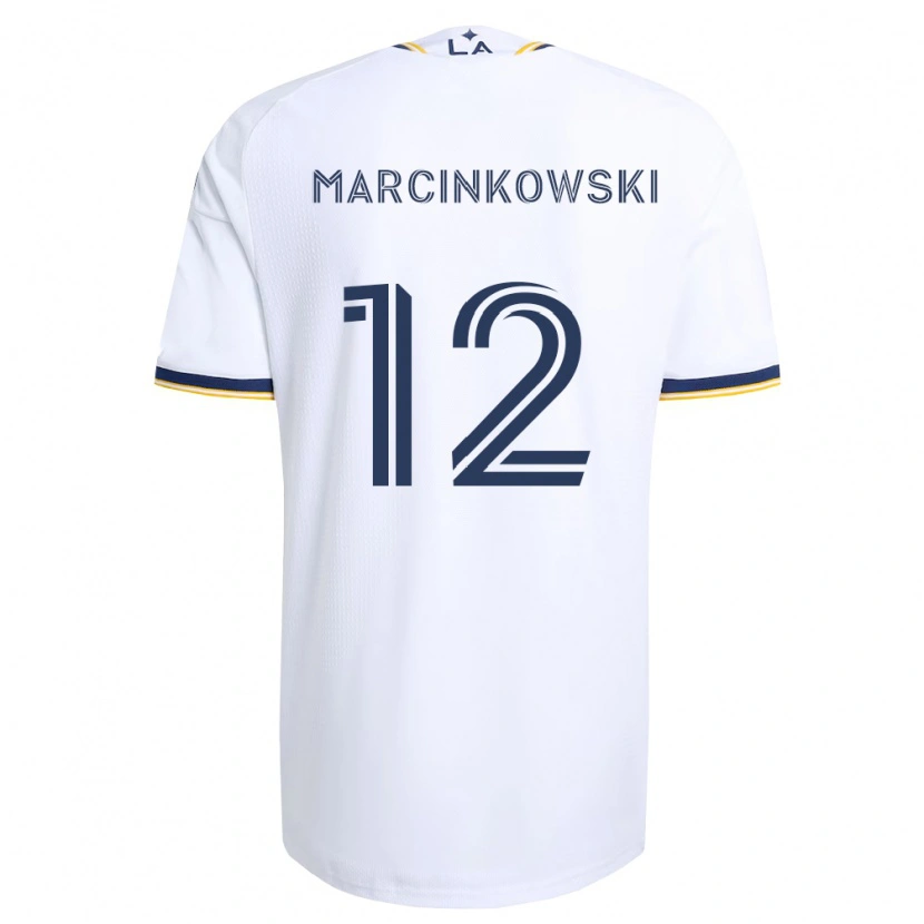 Danxen Męski Jt Marcinkowski #12 Niebieski Żółty I Biały Domowa Koszulka 2026/27 Koszulki Klubowe