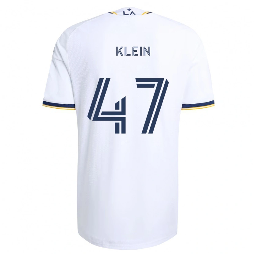 Danxen Męski Carson Klein #47 Niebieski Żółty I Biały Domowa Koszulka 2026/27 Koszulki Klubowe