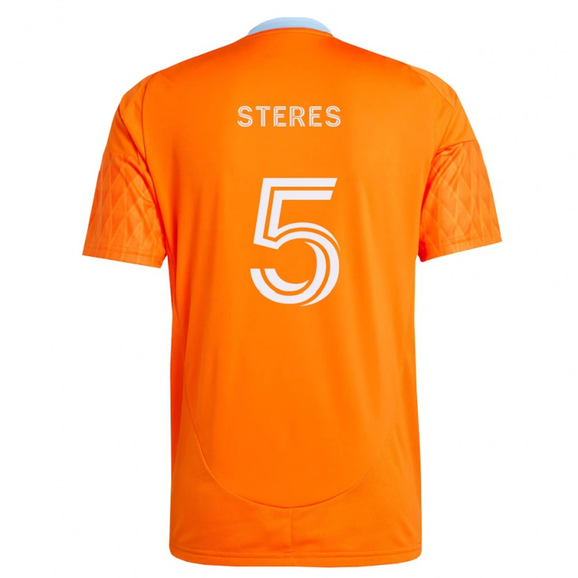 Danxen Męski Daniel Steres #5 Pomarańczowy Biały Domowa Koszulka 2026/27 Koszulki Klubowe