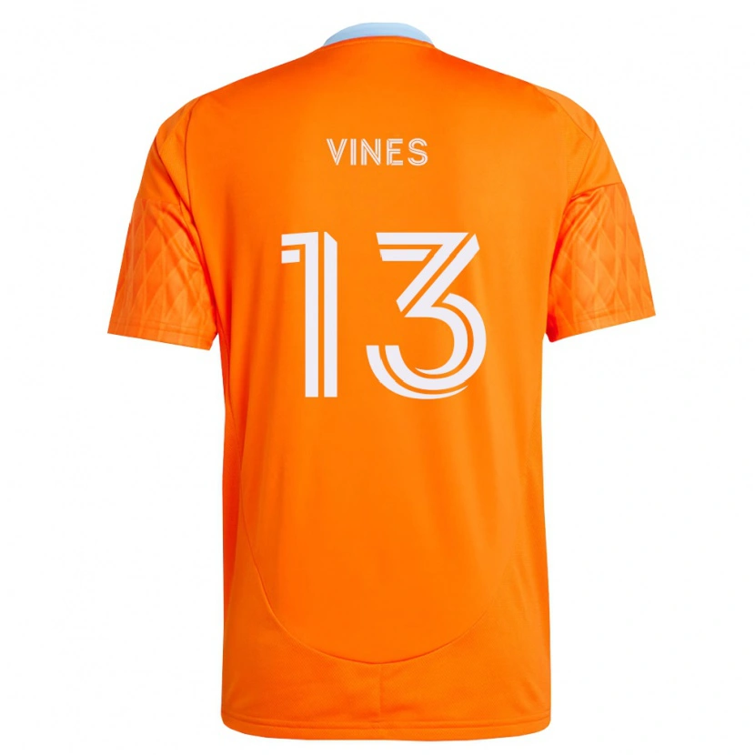 Danxen Męski Sam Vines #13 Pomarańczowy Biały Domowa Koszulka 2026/27 Koszulki Klubowe