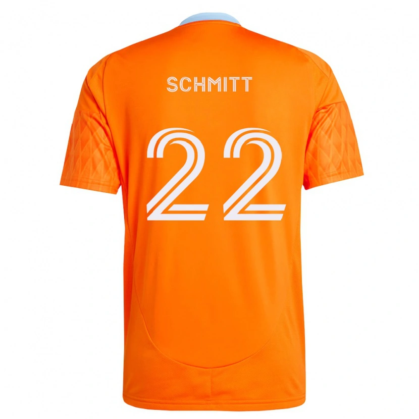 Danxen Męski Tate Schmitt #22 Pomarańczowy Biały Domowa Koszulka 2026/27 Koszulki Klubowe