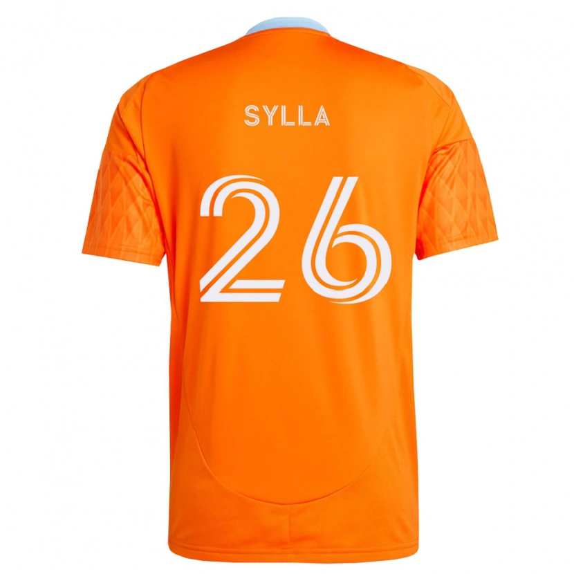 Danxen Męski Ousmane Sylla #26 Pomarańczowy Biały Domowa Koszulka 2026/27 Koszulki Klubowe
