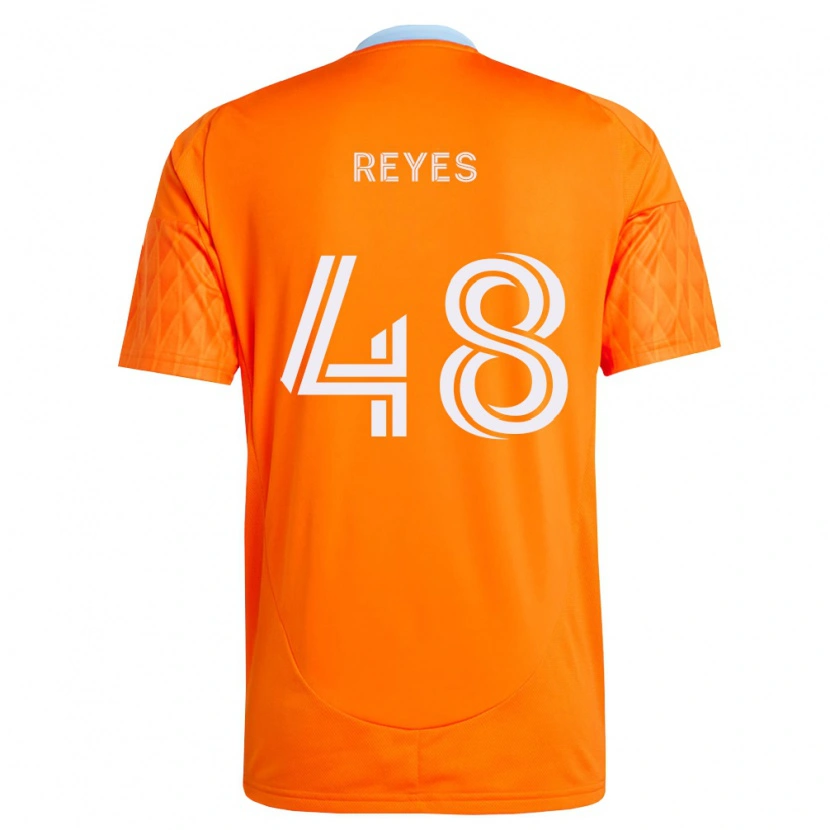 Danxen Męski Dylan Reyes #48 Pomarańczowy Biały Domowa Koszulka 2026/27 Koszulki Klubowe