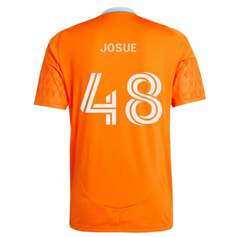 Danxen Męski Josué #48 Pomarańczowy Biały Domowa Koszulka 2026/27 Koszulki Klubowe