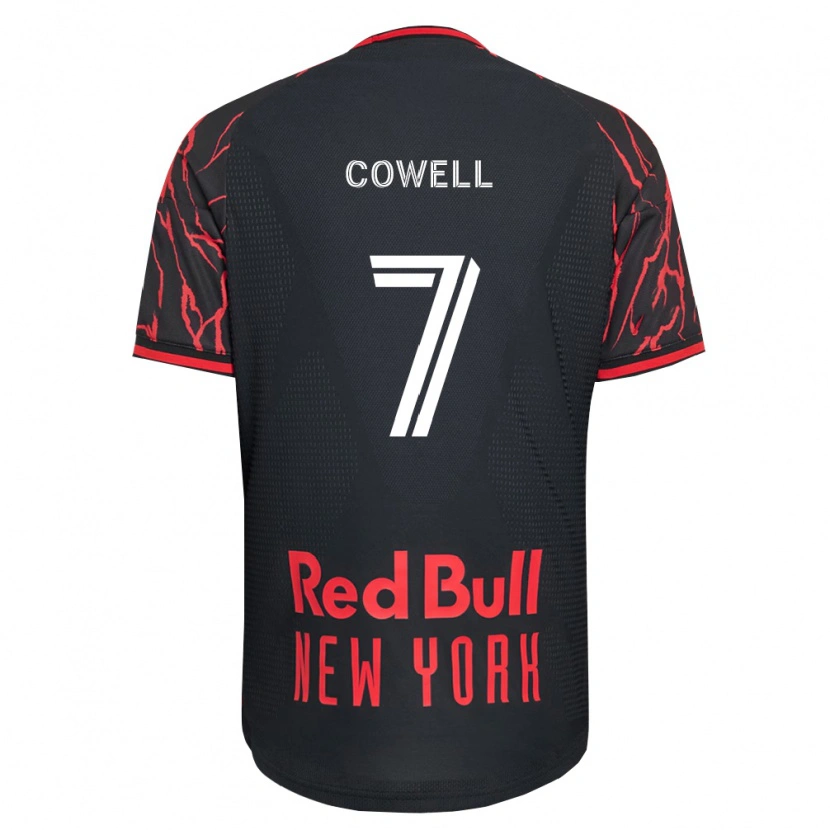 Danxen Męski Cade Cowell #7 Czerwony Czarny Biały Domowa Koszulka 2026/27 Koszulki Klubowe