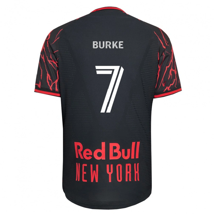 Danxen Męski Cory Burke #7 Czerwony Czarny Biały Domowa Koszulka 2026/27 Koszulki Klubowe