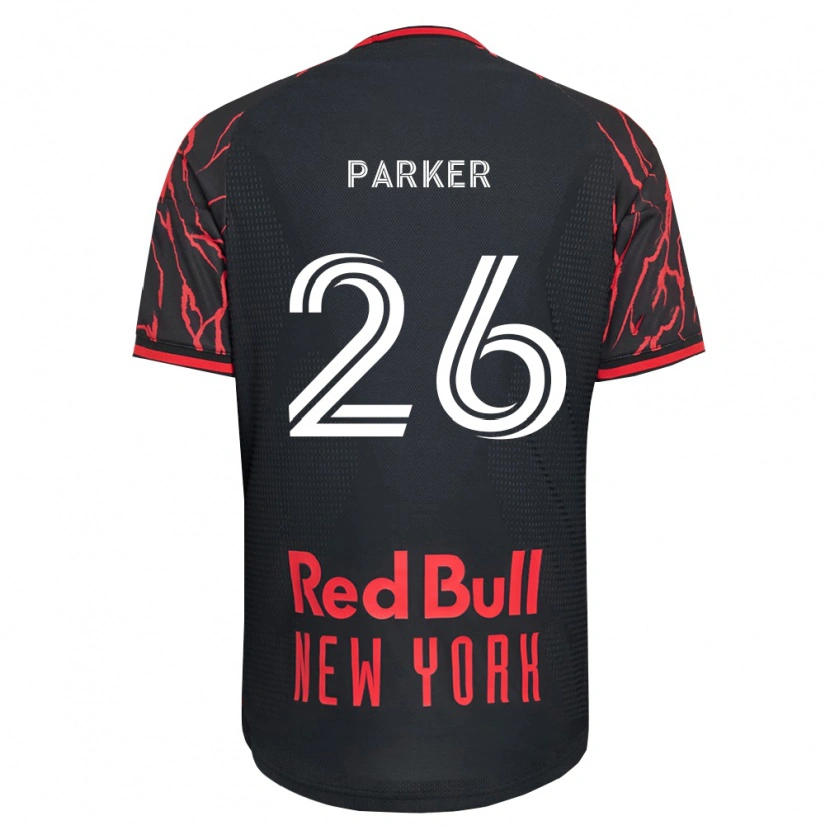 Danxen Męski Tim Parker #26 Czerwony Czarny Biały Domowa Koszulka 2026/27 Koszulki Klubowe
