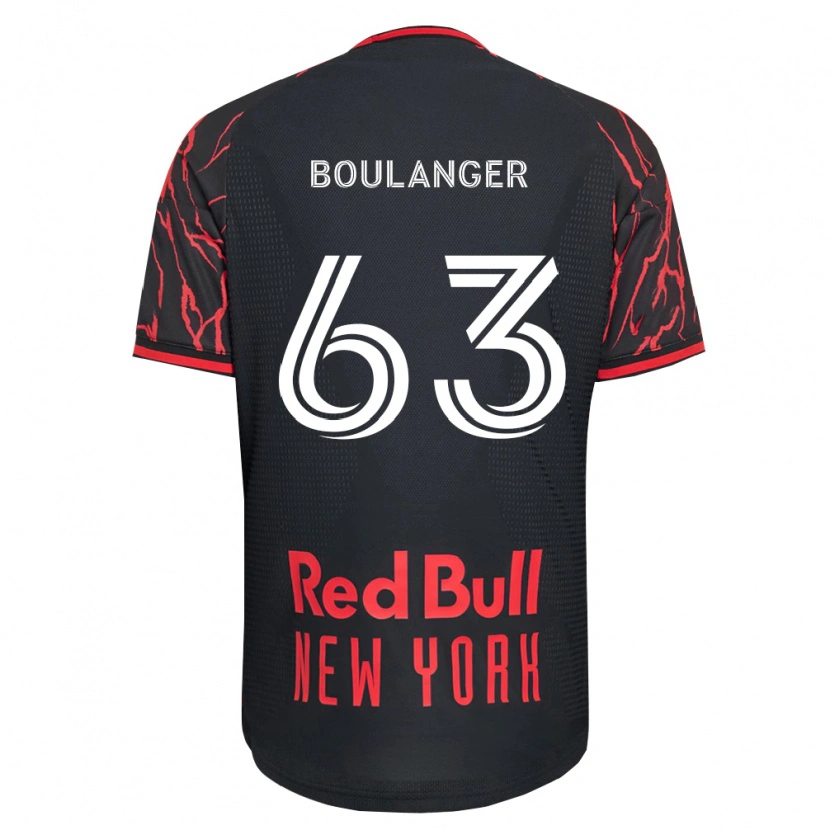 Danxen Męski Brady Boulanger #63 Czerwony Czarny Biały Domowa Koszulka 2026/27 Koszulki Klubowe