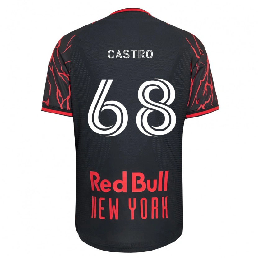 Danxen Męski Bradley Castro #68 Czerwony Czarny Biały Domowa Koszulka 2026/27 Koszulki Klubowe