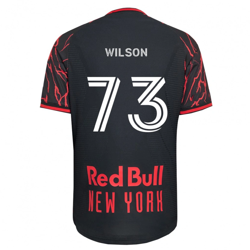 Danxen Męski Akheem Wilson #73 Czerwony Czarny Biały Domowa Koszulka 2026/27 Koszulki Klubowe