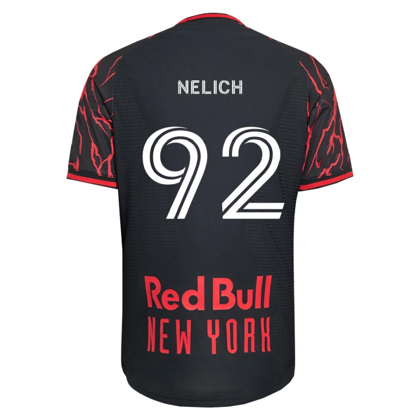 Danxen Męski Dennis Nelich #92 Czerwony Czarny Biały Domowa Koszulka 2026/27 Koszulki Klubowe