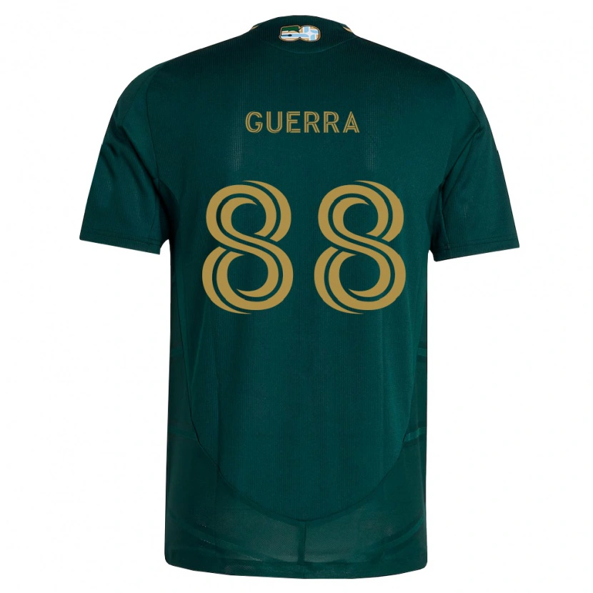 Danxen Męski Gage Guerra #88 Ciemnozielony Brązowy Domowa Koszulka 2026/27 Koszulki Klubowe
