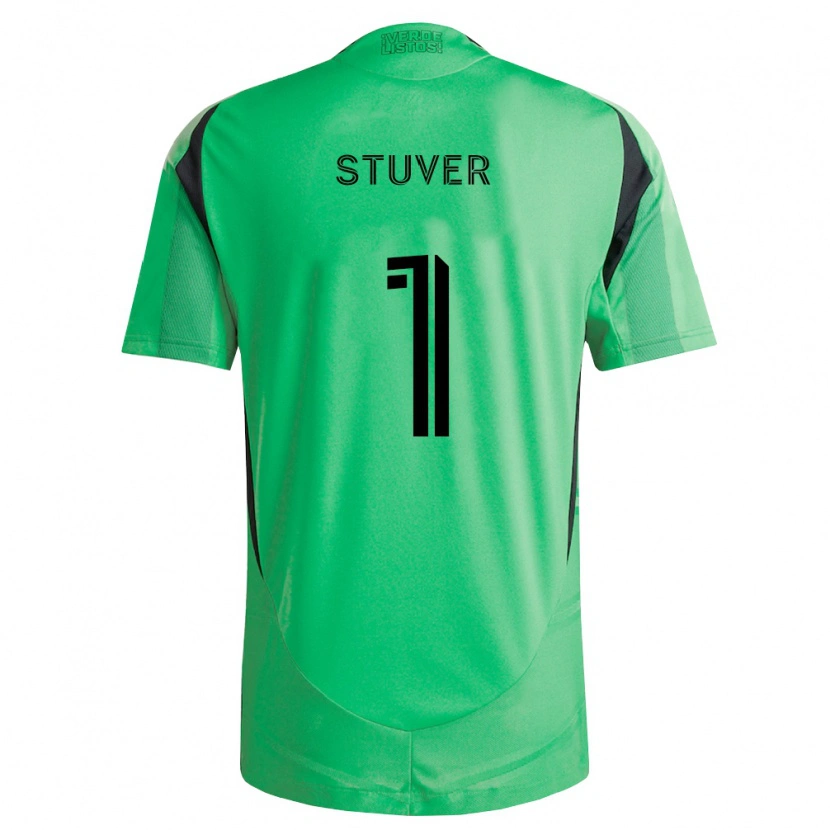 Danxen Męski Brad Stuver #1 Szmaragdowo Zielony Czarny Domowa Koszulka 2026/27 Koszulki Klubowe