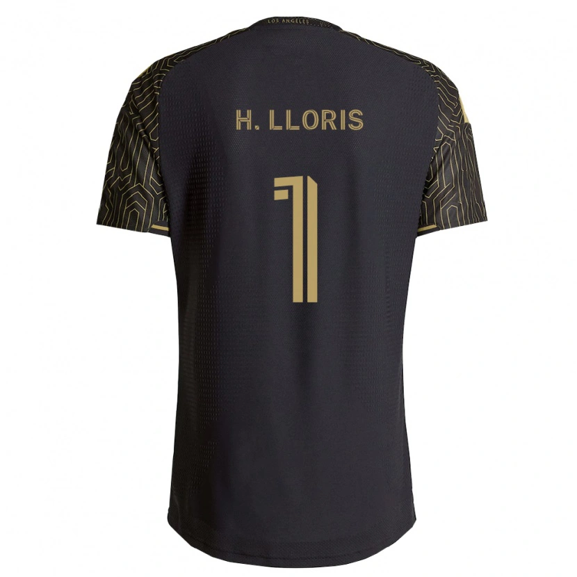 Danxen Męski Hugo Lloris #1 Brązowy Czarny Domowa Koszulka 2026/27 Koszulki Klubowe