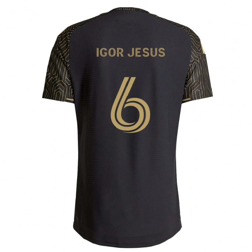 Danxen Męski Igor Jesus #6 Brązowy Czarny Domowa Koszulka 2026/27 Koszulki Klubowe