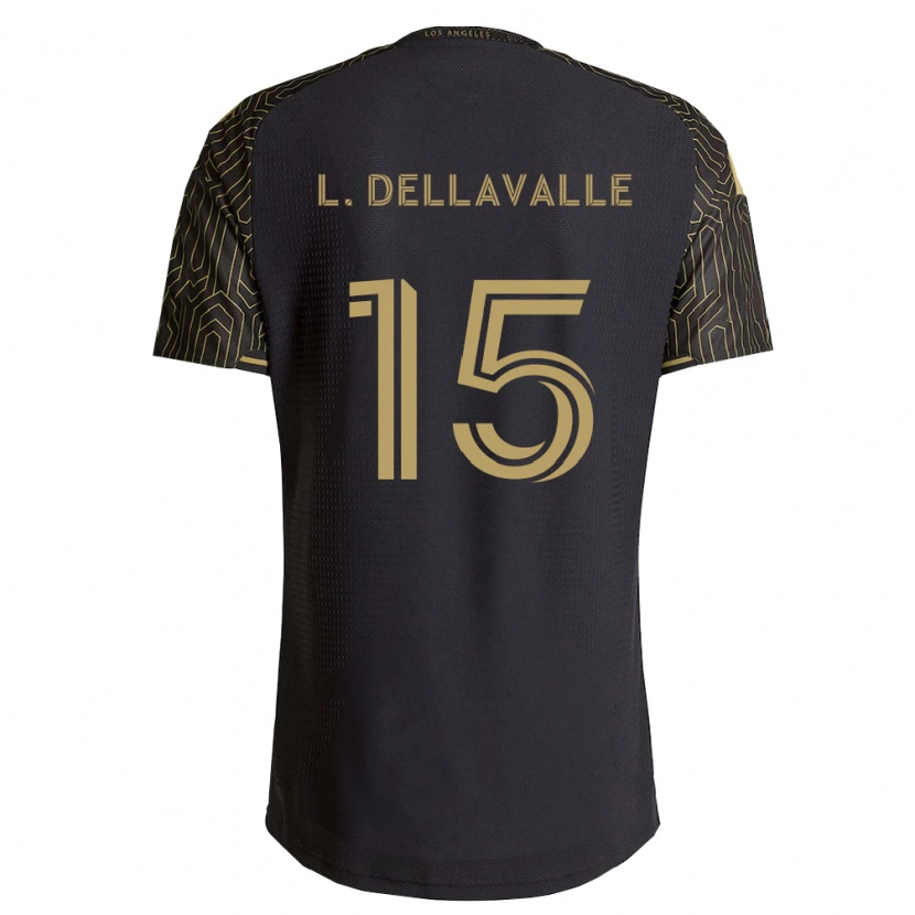 Danxen Męski Lorenzo Dellavalle #15 Brązowy Czarny Domowa Koszulka 2026/27 Koszulki Klubowe