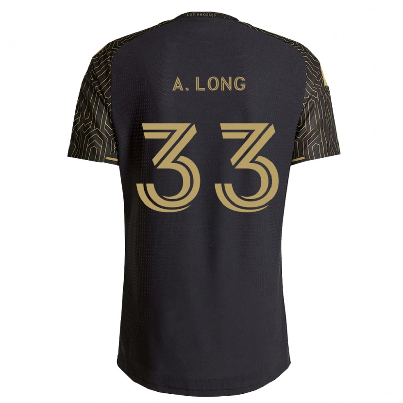 Danxen Męski Aaron Long #33 Brązowy Czarny Domowa Koszulka 2026/27 Koszulki Klubowe