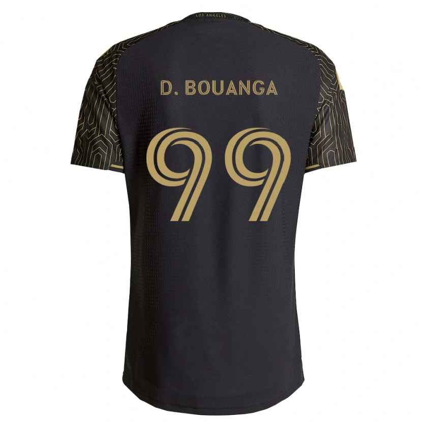 Danxen Męski Denis Bouanga #99 Brązowy Czarny Domowa Koszulka 2026/27 Koszulki Klubowe