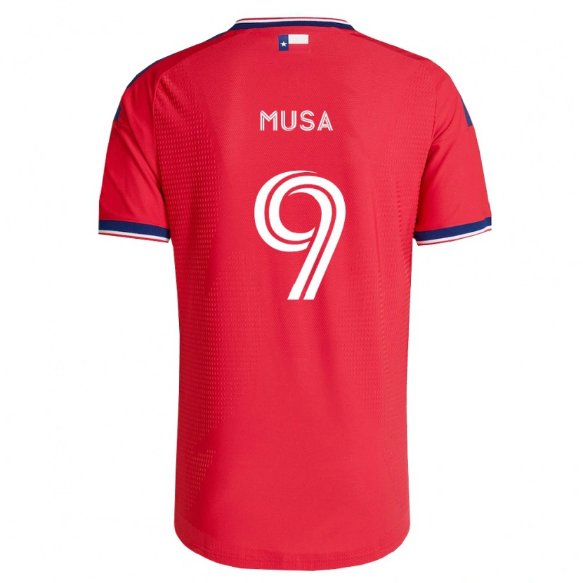 Danxen Męski Petar Musa #9 Czerwony Niebieski Biały Domowa Koszulka 2026/27 Koszulki Klubowe