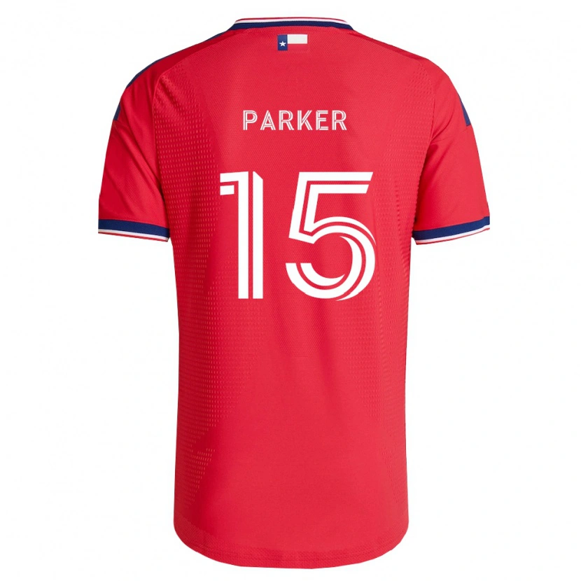Danxen Męski Isaiah Parker #15 Czerwony Niebieski Biały Domowa Koszulka 2026/27 Koszulki Klubowe