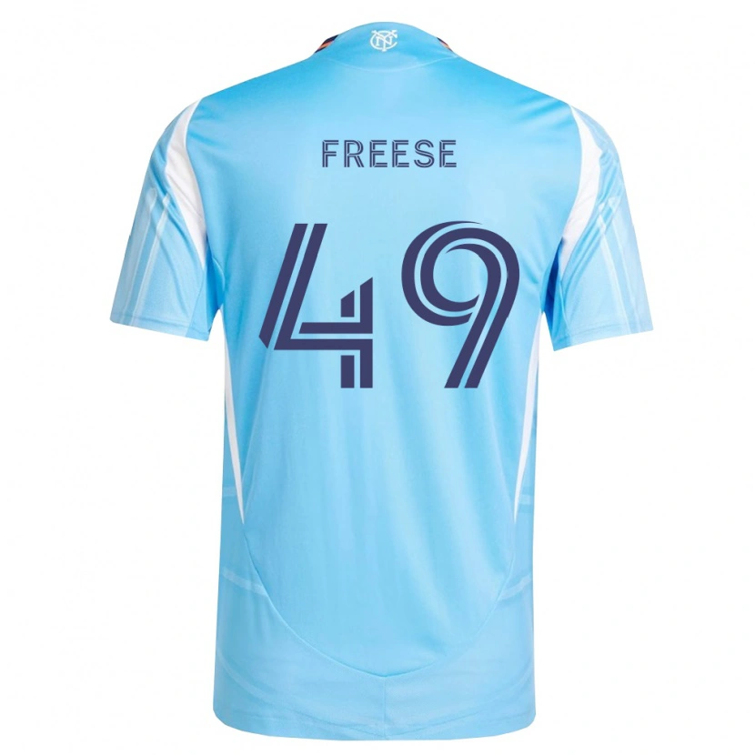Danxen Męski Matt Freese #49 Błękitny Biały Domowa Koszulka 2026/27 Koszulki Klubowe