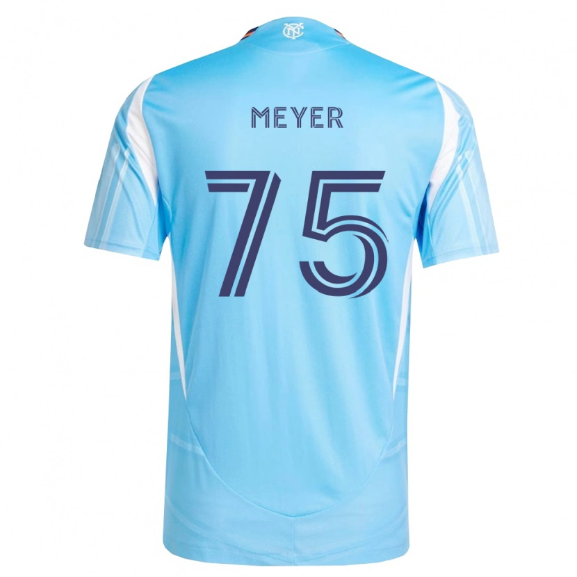 Danxen Męski Will Meyer #75 Błękitny Biały Domowa Koszulka 2026/27 Koszulki Klubowe