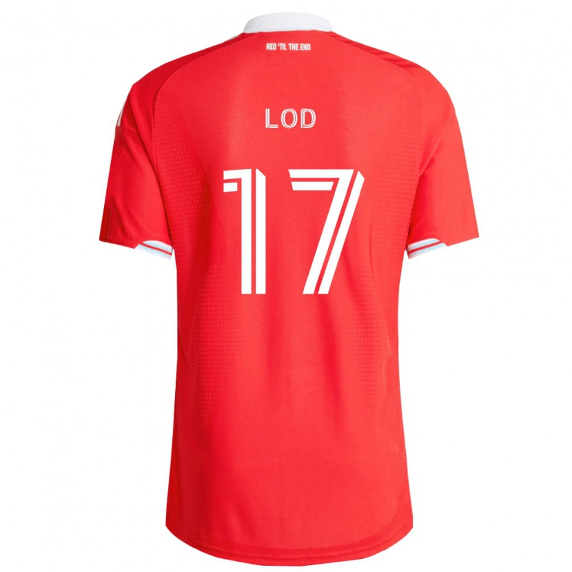 Danxen Męski Robin Lod #17 Czerwony Głęboki Niebieski Biały Domowa Koszulka 2026/27 Koszulki Klubowe