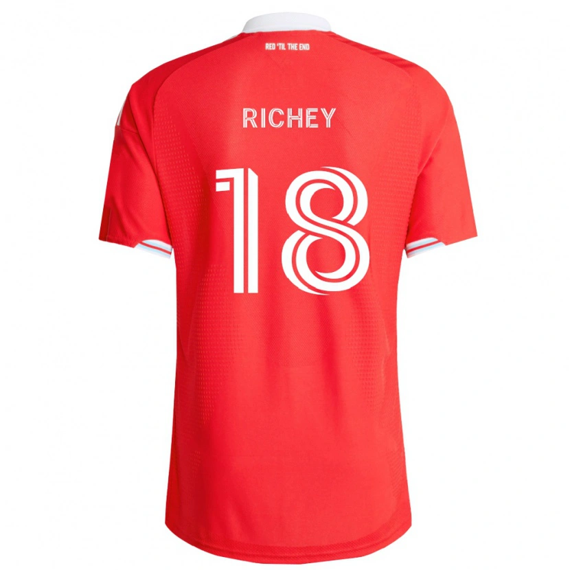 Danxen Męski Spencer Richey #18 Czerwony Głęboki Niebieski Biały Domowa Koszulka 2026/27 Koszulki Klubowe