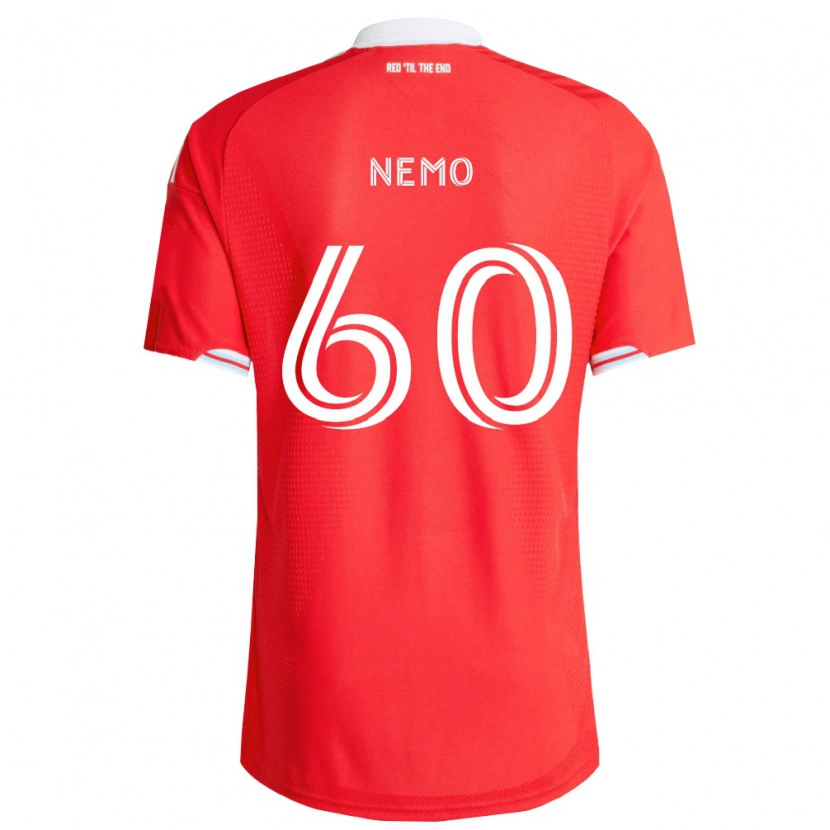 Danxen Męski Jason Nemo #60 Czerwony Głęboki Niebieski Biały Domowa Koszulka 2026/27 Koszulki Klubowe
