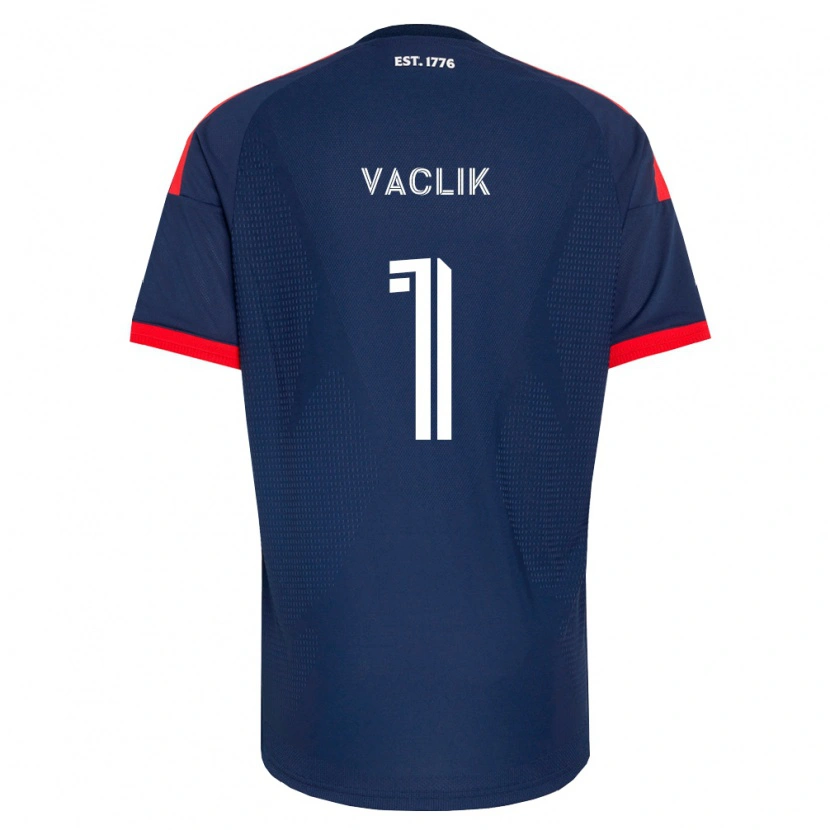 Danxen Męski Tomas Vaclik #1 Królewski Niebieski Czerwony Biały Domowa Koszulka 2026/27 Koszulki Klubowe
