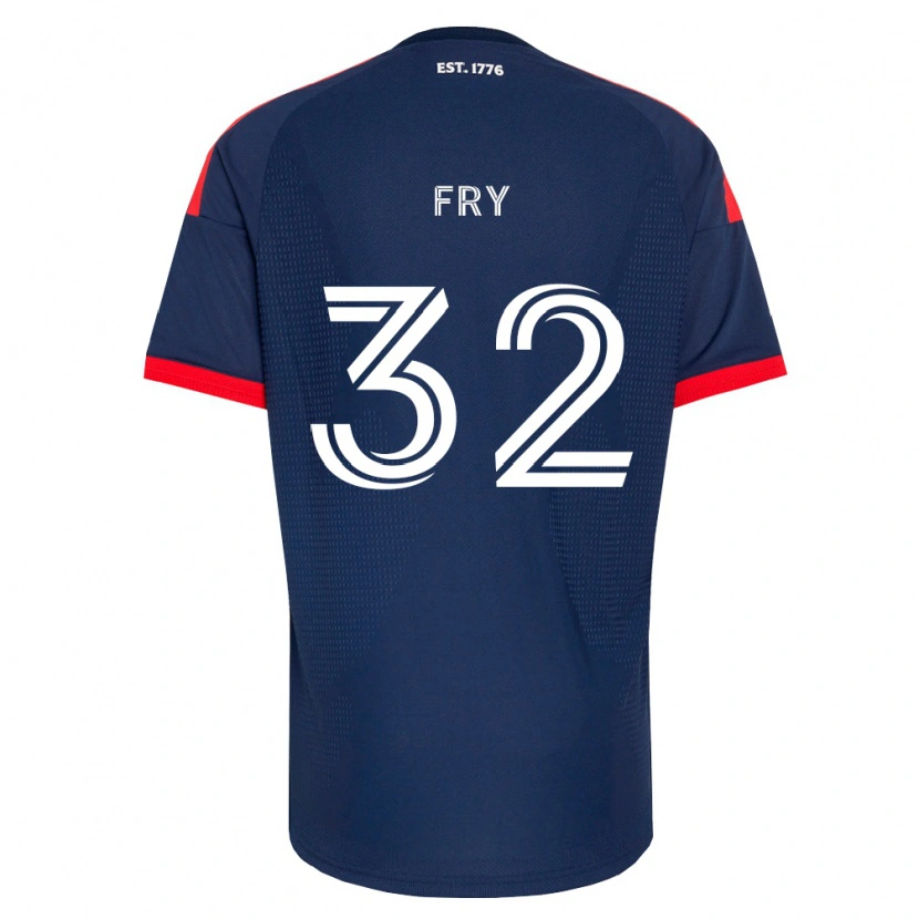 Danxen Męski Malcolm Fry #32 Królewski Niebieski Czerwony Biały Domowa Koszulka 2026/27 Koszulki Klubowe