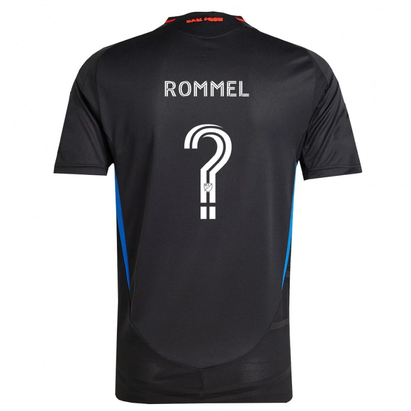Danxen Męski Rocky Rommel #0 Niebieski Biały Czarny Domowa Koszulka 2026/27 Koszulki Klubowe