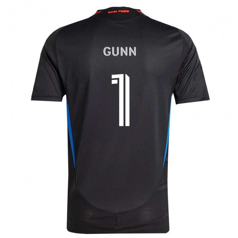 Danxen Męski Angus Gunn #1 Niebieski Biały Czarny Domowa Koszulka 2026/27 Koszulki Klubowe