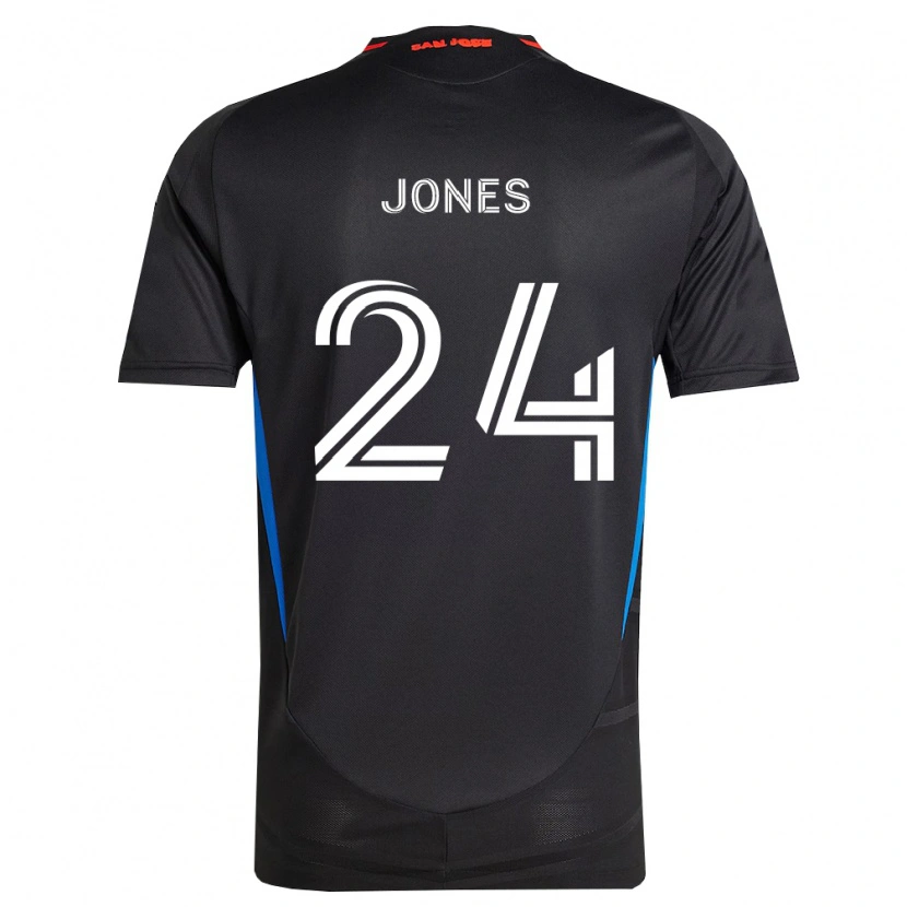 Danxen Męski Dejuan Jones #24 Niebieski Biały Czarny Domowa Koszulka 2026/27 Koszulki Klubowe