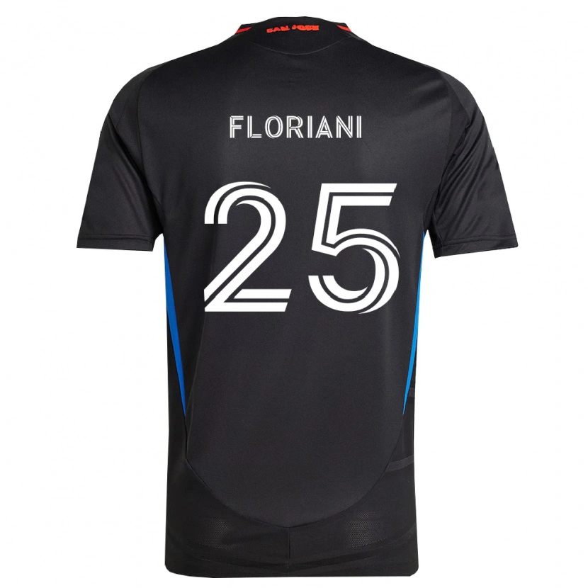 Danxen Męski Max Floriani #25 Niebieski Biały Czarny Domowa Koszulka 2026/27 Koszulki Klubowe