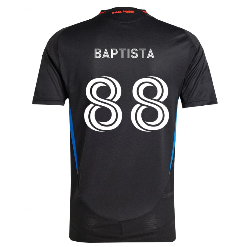 Danxen Męski Diogo Baptista #88 Niebieski Biały Czarny Domowa Koszulka 2026/27 Koszulki Klubowe