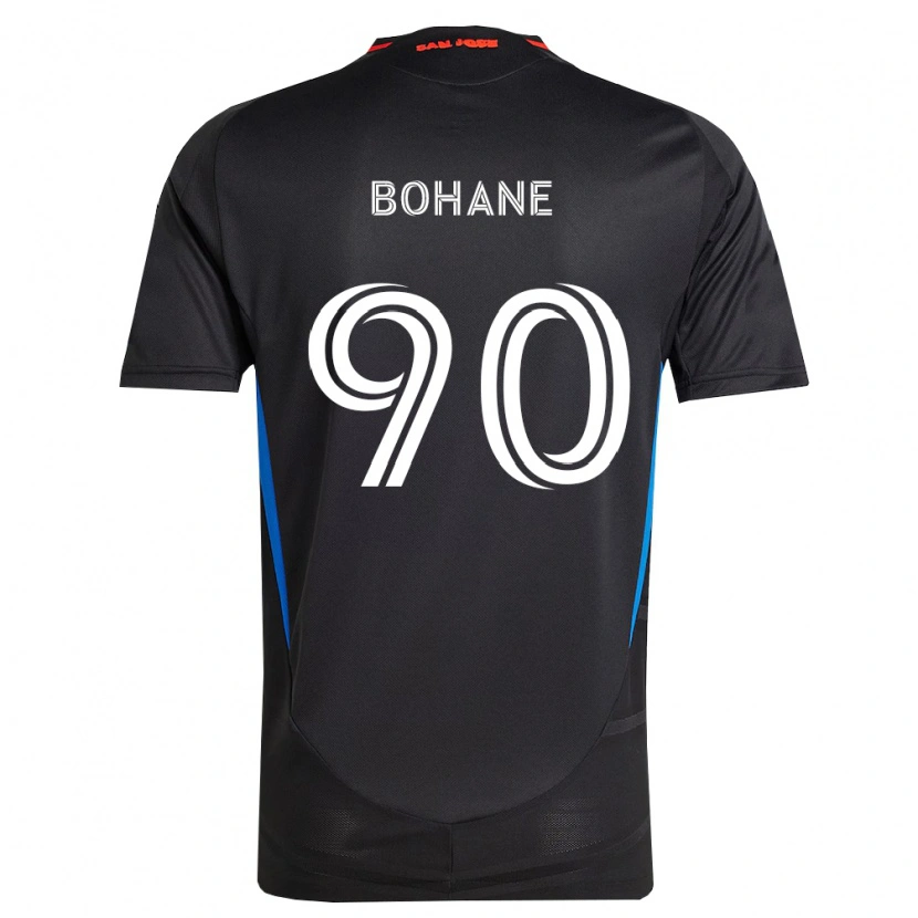 Danxen Męski Zach Bohane #90 Niebieski Biały Czarny Domowa Koszulka 2026/27 Koszulki Klubowe