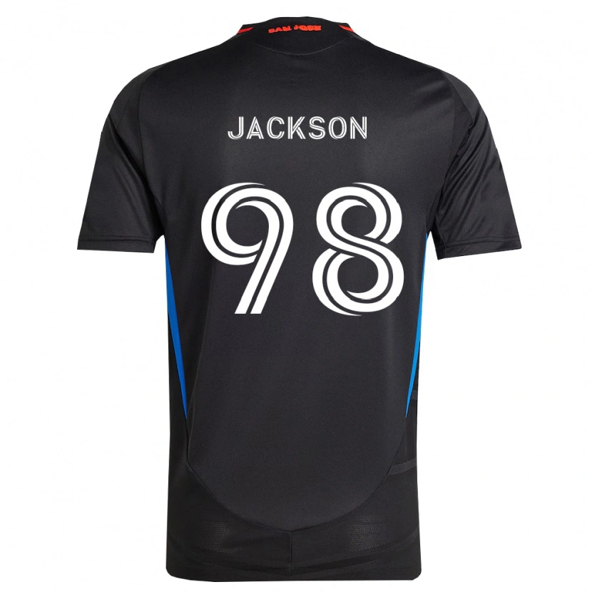 Danxen Męski Jacob Jackson #98 Niebieski Biały Czarny Domowa Koszulka 2026/27 Koszulki Klubowe