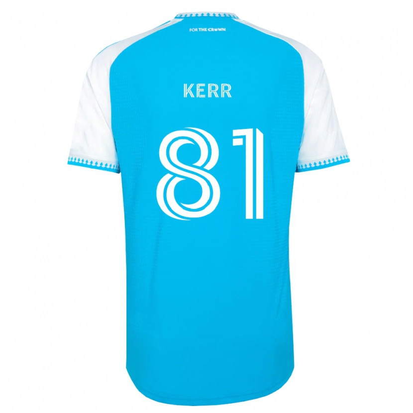 Danxen Męski Keegan Kerr #81 Błękitny Biały Czarny Domowa Koszulka 2026/27 Koszulki Klubowe