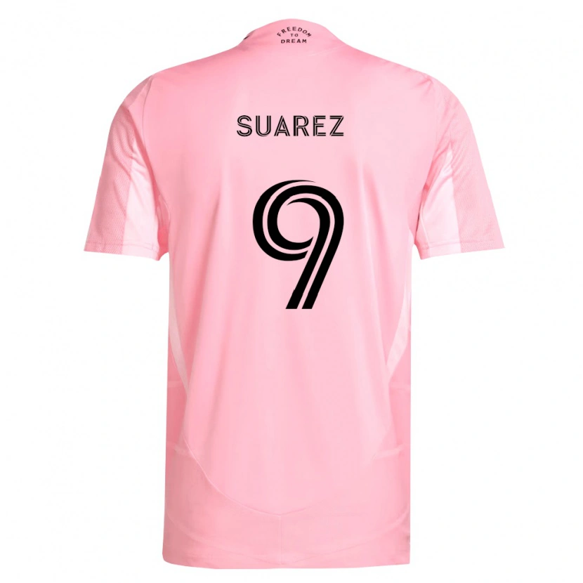 Danxen Męski Luis Suárez #9 Różowy Czarny Domowa Koszulka 2026/27 Koszulki Klubowe
