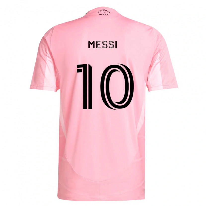 Danxen Męski Lionel Messi #10 Różowy Czarny Domowa Koszulka 2026/27 Koszulki Klubowe