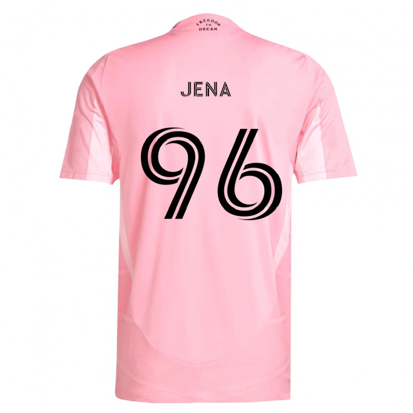 Danxen Męski Nessim Jena #96 Różowy Czarny Domowa Koszulka 2026/27 Koszulki Klubowe