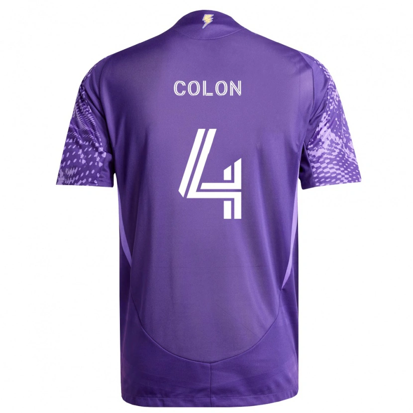 Danxen Męski Xzavier Colon #4 Fioletowy Biały Domowa Koszulka 2026/27 Koszulki Klubowe